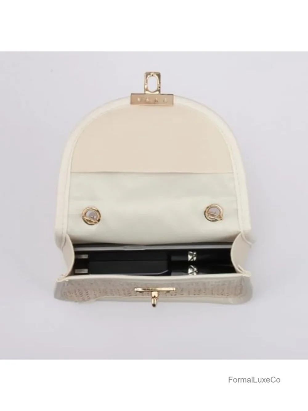 Mini Straw Crossbody Bag with Pearl Handle Summer Woven Handbag